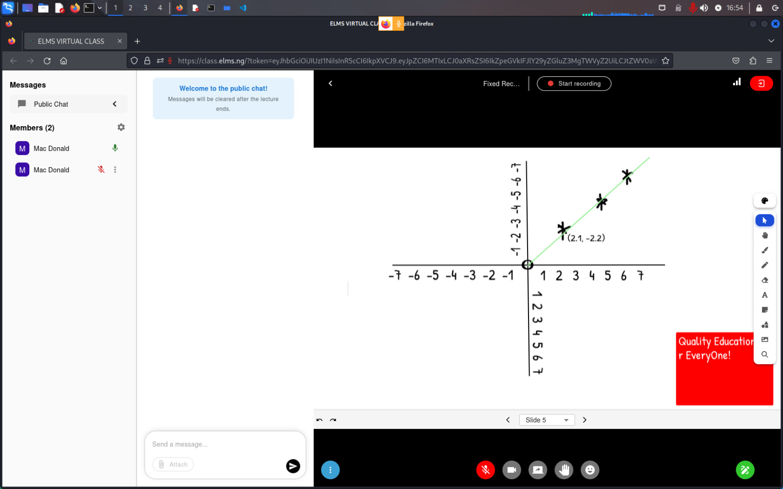Live Virtual Classroom